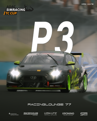 2025-03-25 ADAC Simracing TCCUP 4. Lauf in Magny-Cours, P3 für Marc Kühne