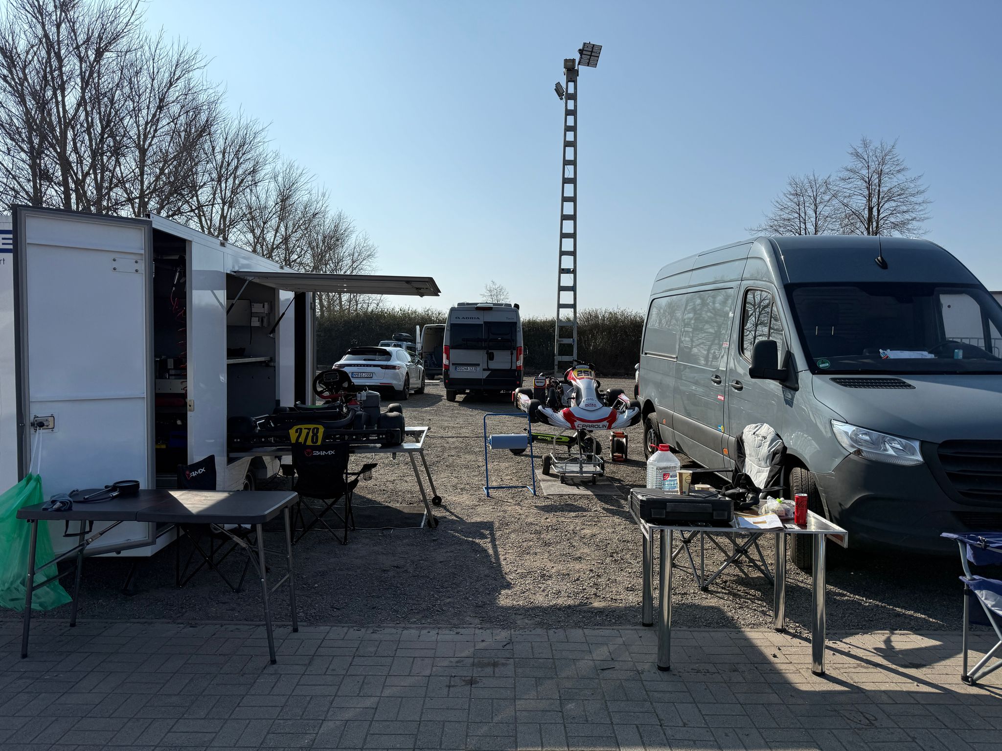 Foto Kartsport - Unser neuer Kartanhänger