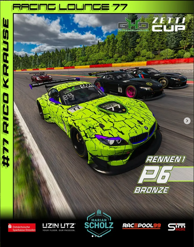 Zetti-Cup in Spa: Starkes Podium für Rico!